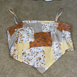Tie in back crop top